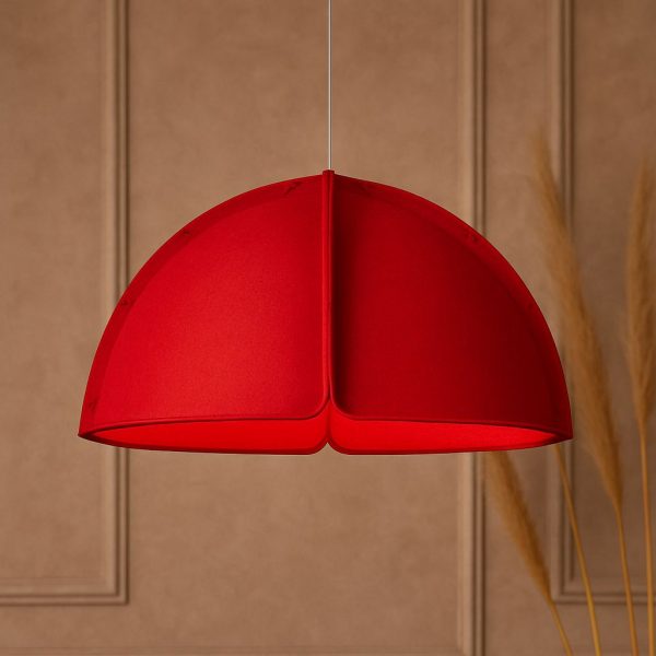 AcouSphere 60 – Luxury Acoustic Pendant Light (60cm Ø x 30cm H)