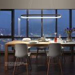 Black Eclairs Shape Led 4 Feet Modern Chandelier - Image 5