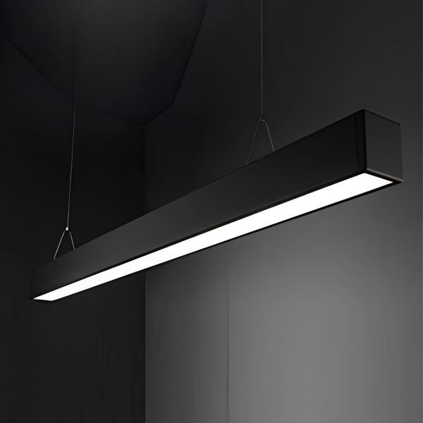 Architectural Black LED Linear Light