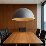 MetallicSphere 60 – Luxury Acoustic Pendant Light (60cm Ø x 30cm H) - Image 4